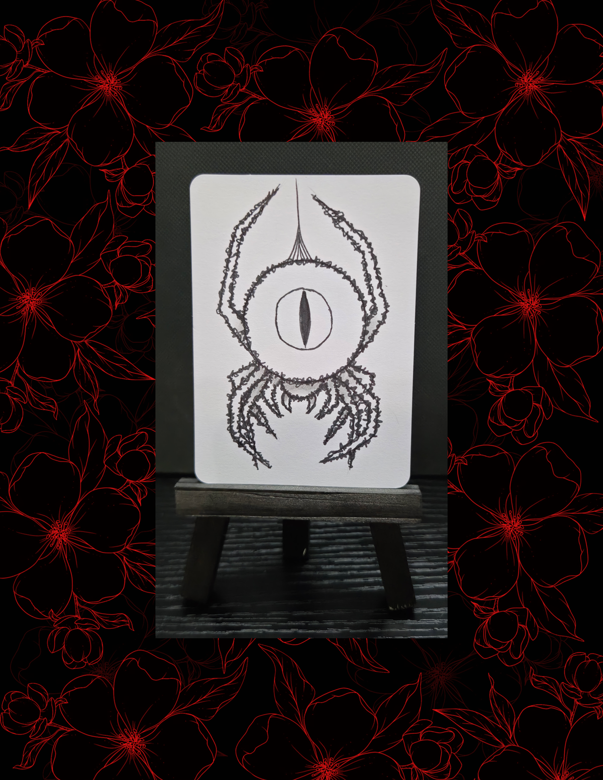 'Fuzzy' ACEO Original Artwork