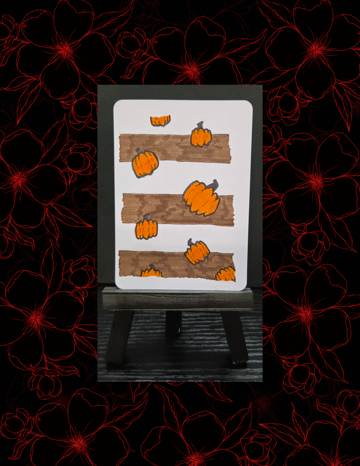 'Pumpkin Spice' ACEO Original Artwork