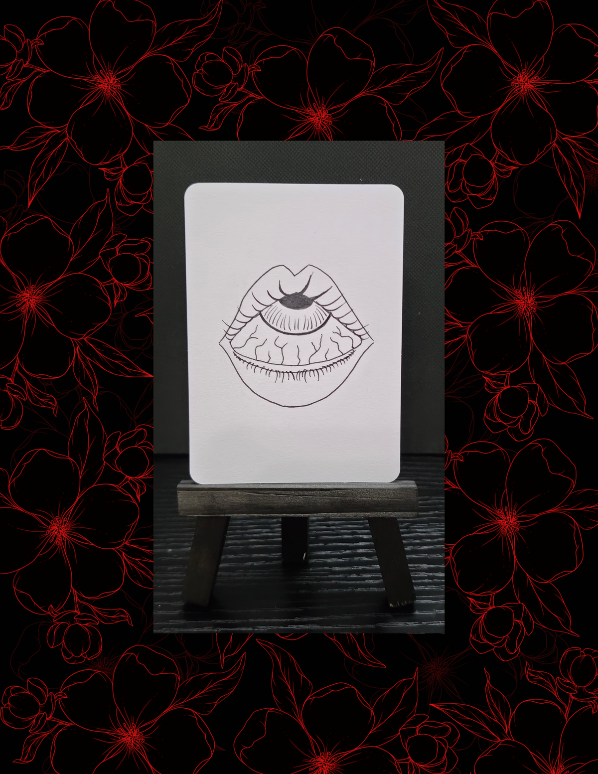'Yummy' ACEO Original Artwork